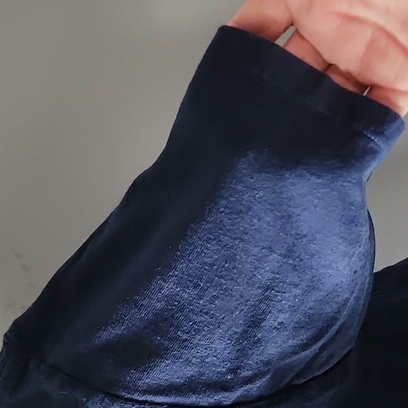 Delta Pro Weight "Stand Proud" navy blue tee with red, white, & blue graphics - Picture 7 of 11